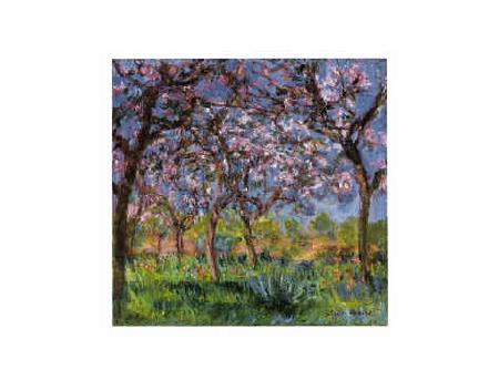 Claude Monet Printemps a Giverny Sweden oil painting art